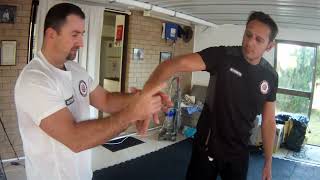 Attacking Hand Wrist - Escort Hold - Konoha Okuri - Blue Belt