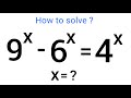 A nice olympiad exponential problem