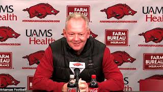 Sam Pittman and Bobby Petrino press conference.