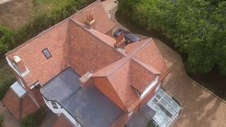 A Plus Clean Completes House Roof Cleaning Project In Winchester - Roof Cleaning Before And After