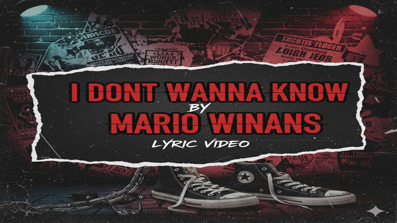 I DONT WANNA KNOW BY MARIO WINANS(Post-Hardcore / Screamo / Emo Cover)