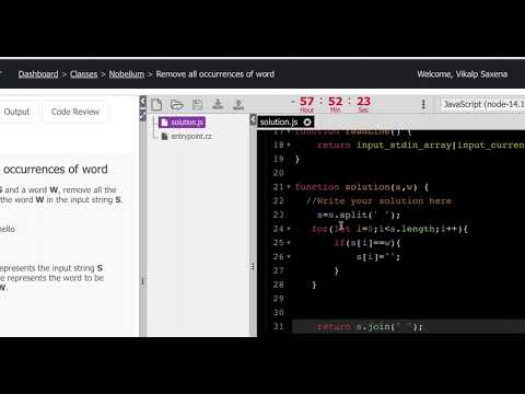 Remove all occurrences of word