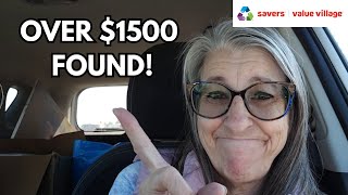 I CAN'T BELIEVE I FILLED MY CART with Over $1500 of Resale Treasures at This Thrift Store