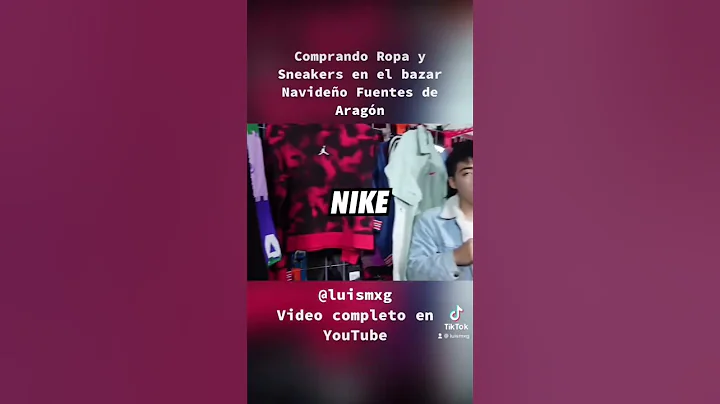 COMPRANDO ROPA Y SNEAKERS EN EL BAZAR NAVIDEO FUEN...