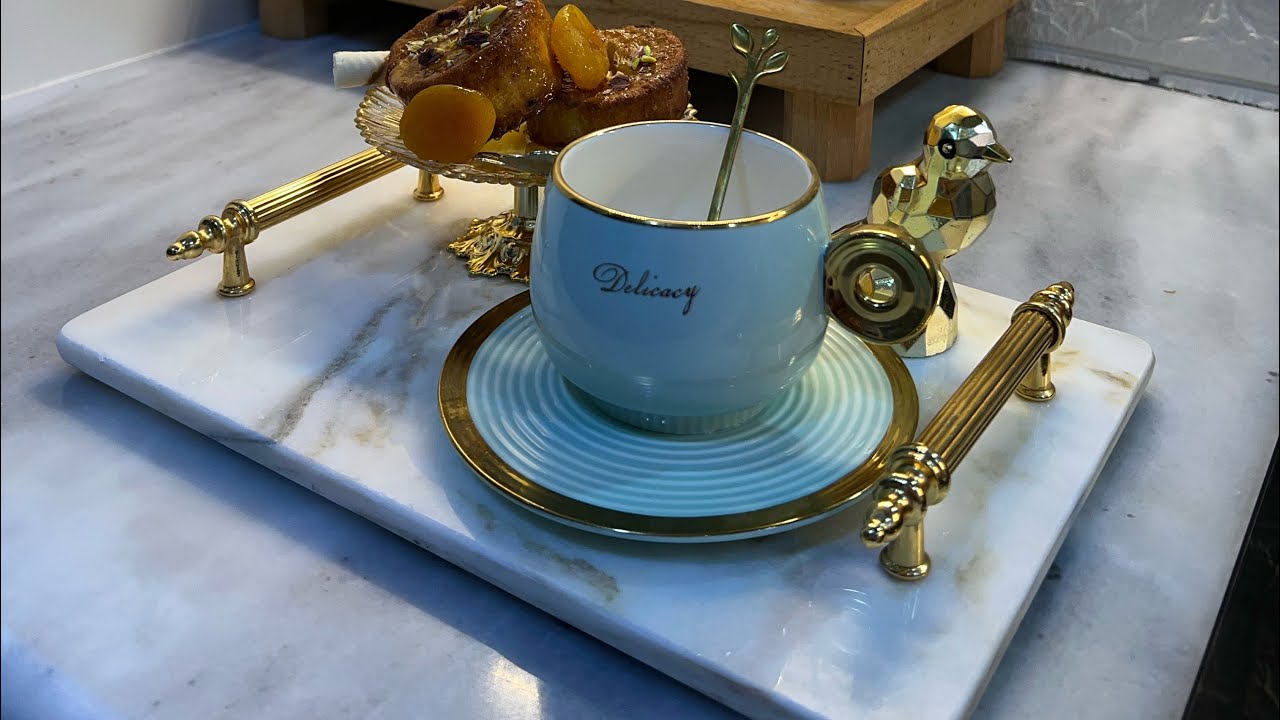 روتين صيفي تحفيزي ASMR ☀️ خبز مقلي وديكور جديد للمطبخ 🧼✨ عشاء سهل ولذيذ 😋🍟