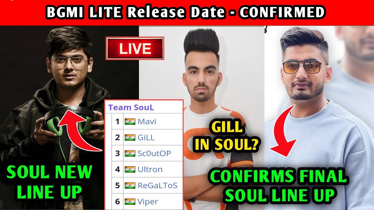 soul-new-line-up-gill-mortal-mavi-confirmed-bgmi-lite-release