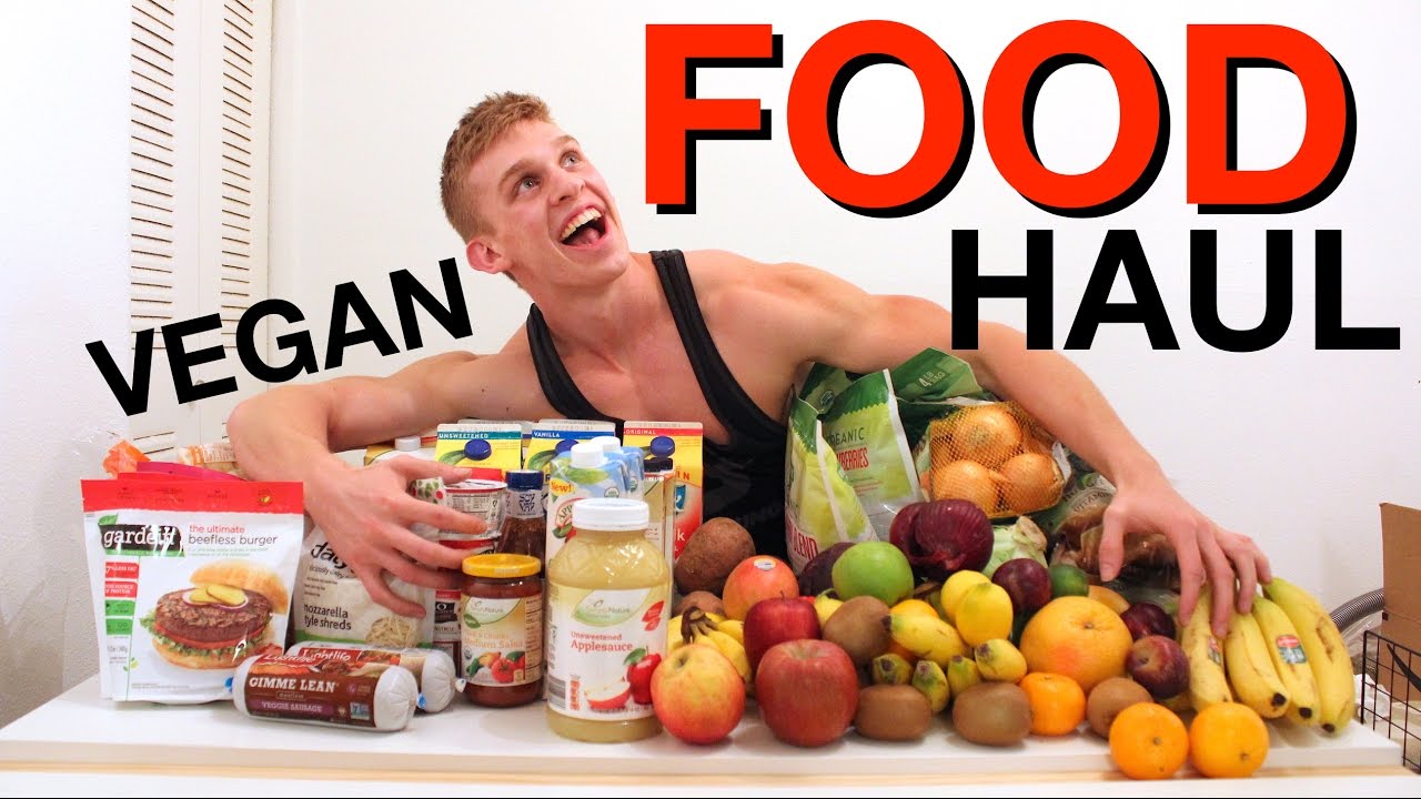 VEGAN FOOD HAUL | VEGAN GROCERY SHOPPING - YouTube