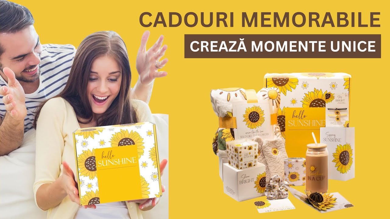 Set cadou pentru femei - 10 Produse premium, Cadonique®, Idei de cadou ieal pentru dama, mama, sotie