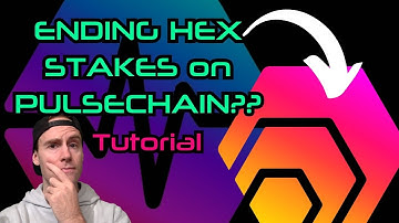 How to END Hex Stakes on PULSECHAIN