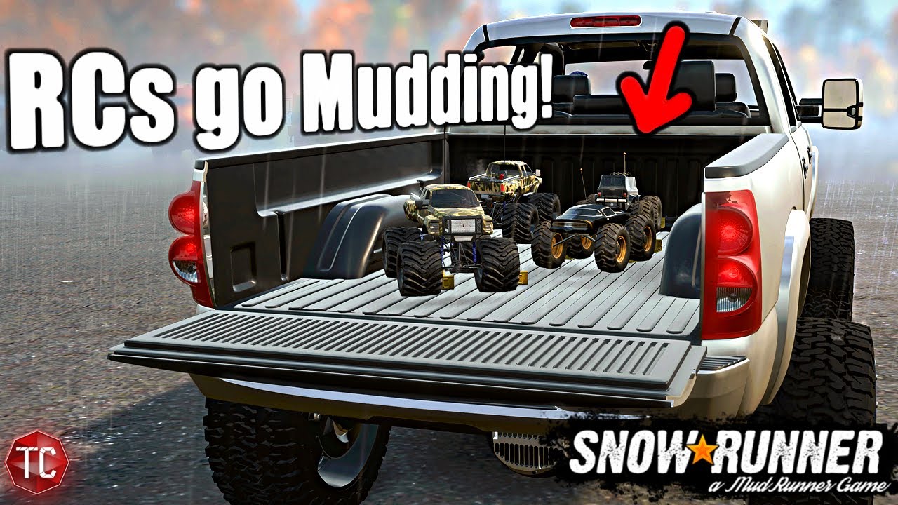 SnowRunner: R/C Trucks Go MUDDING! (CONSOLE GAMEPLAY)