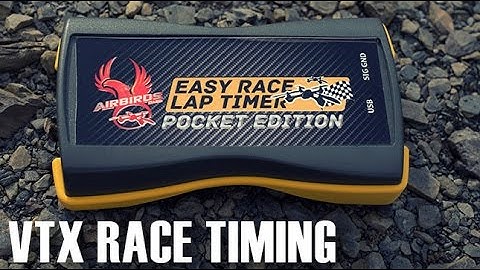 VTX Easy Race Lap Timer AirBirds - DesertAircraft - Quick Preview - iPhone Edit