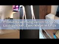 Produktbewertung Denon SCN10 Lautsprecher, Zwei-Wege-HiFi-Lautsprecher für TV-Soundsystem, 2 x 65 W,