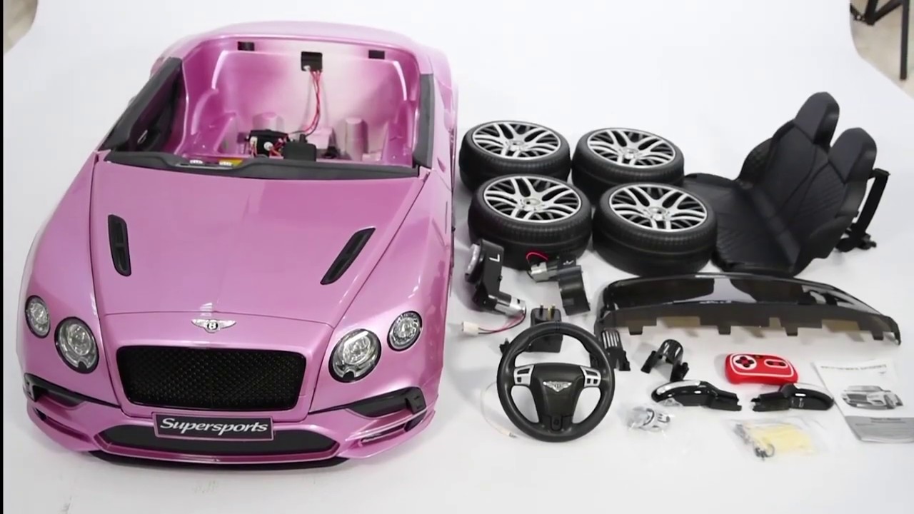 KidSquad Bentley Continental Supersports assembly
