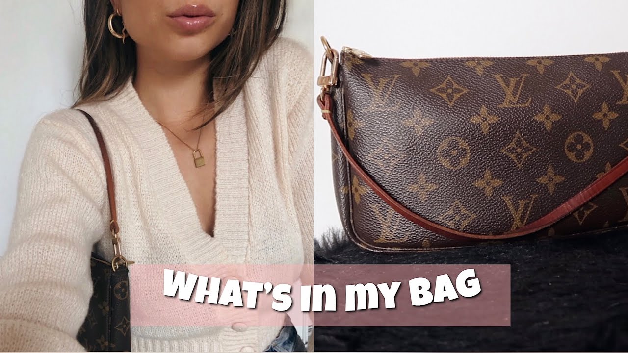 LOUIS VUITTON ALMA + MULTICOLOR WHAT'S IN MY BAG HAUL!!