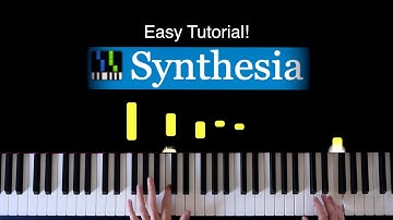 How to make a Piano Tile video with Synthesia