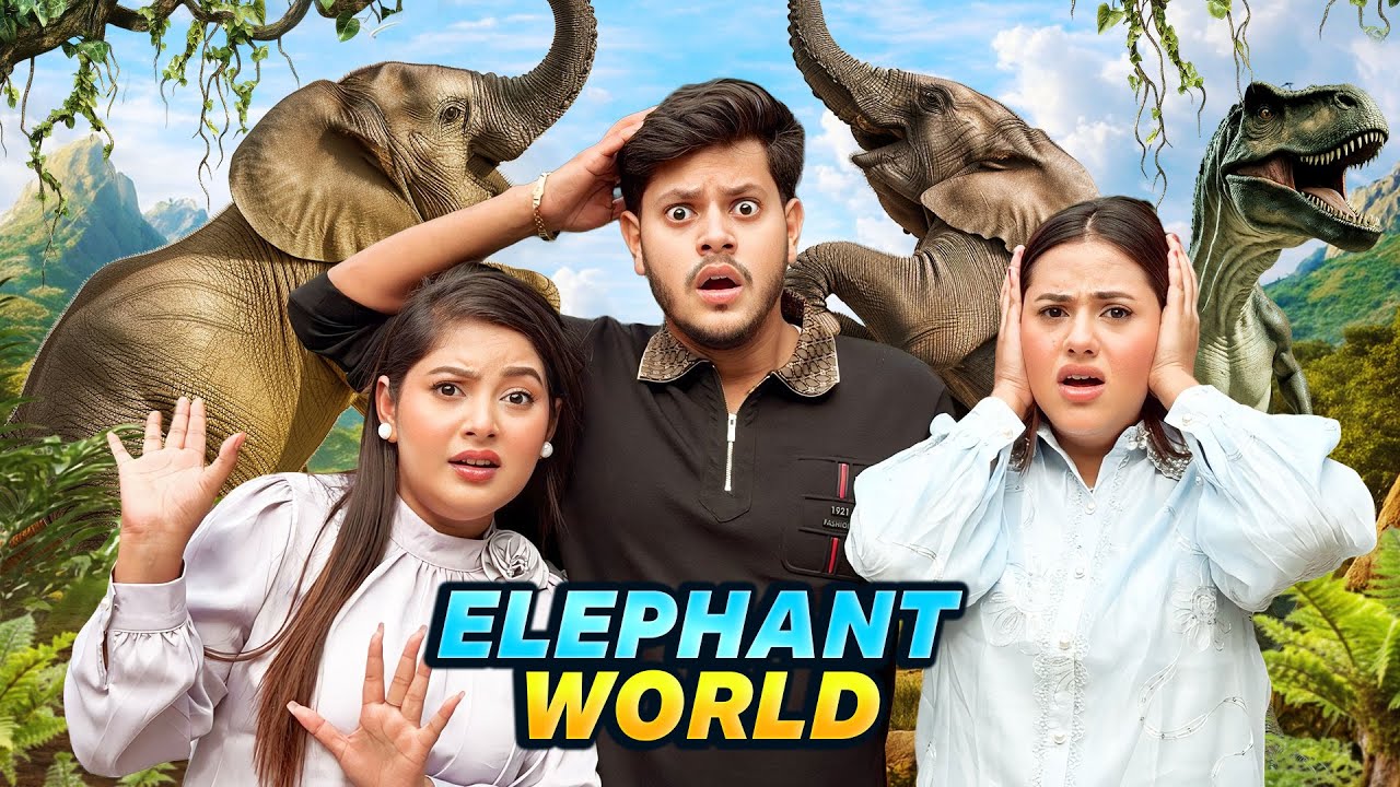 আমরা এখন হাতির রাজ্যে! 😱 | The Biggest Elephant Park in Thailand | Rakib Hossain