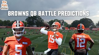 BROWNS QB BATTLE PREDICTIONS WITH ANDREW SICILIANO - The Daily Grossi