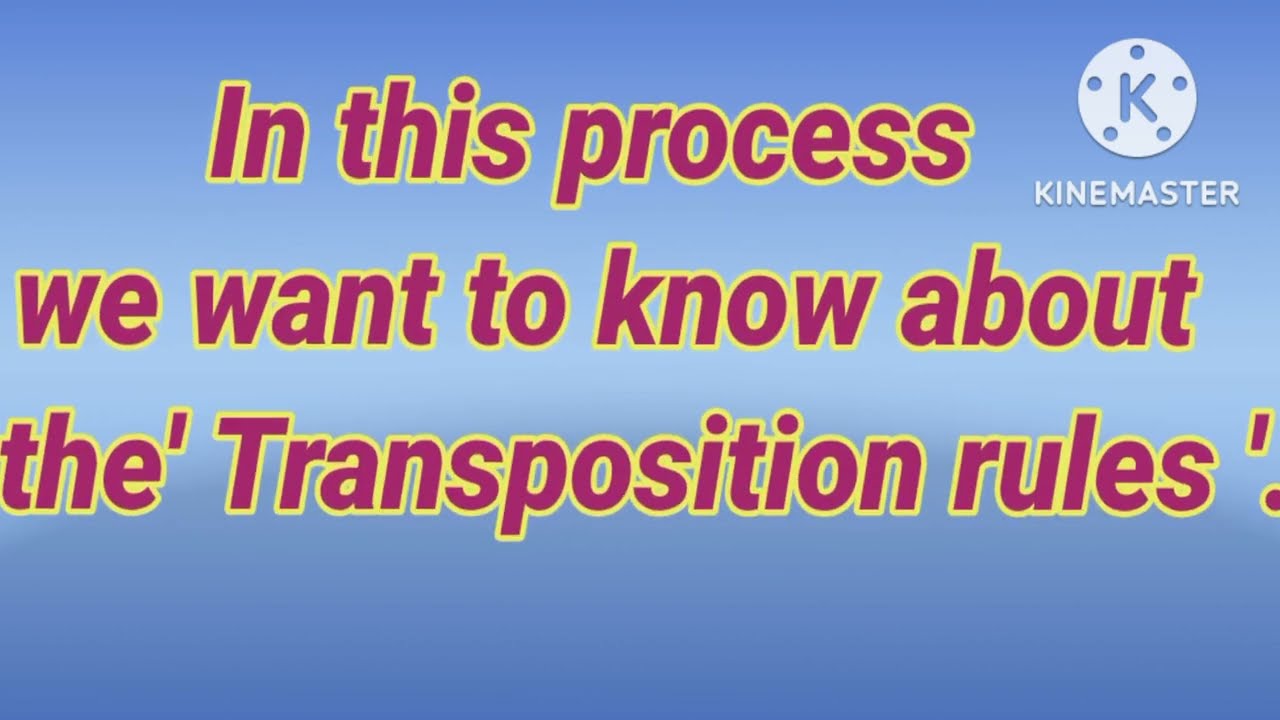 solving Equations by transposition rule(maths) 