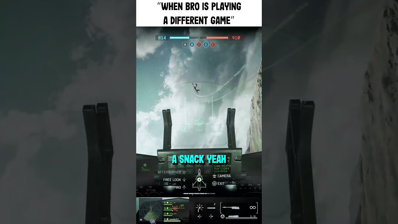 Thoughts on this snack suggestion? BF6 jet gameplay
