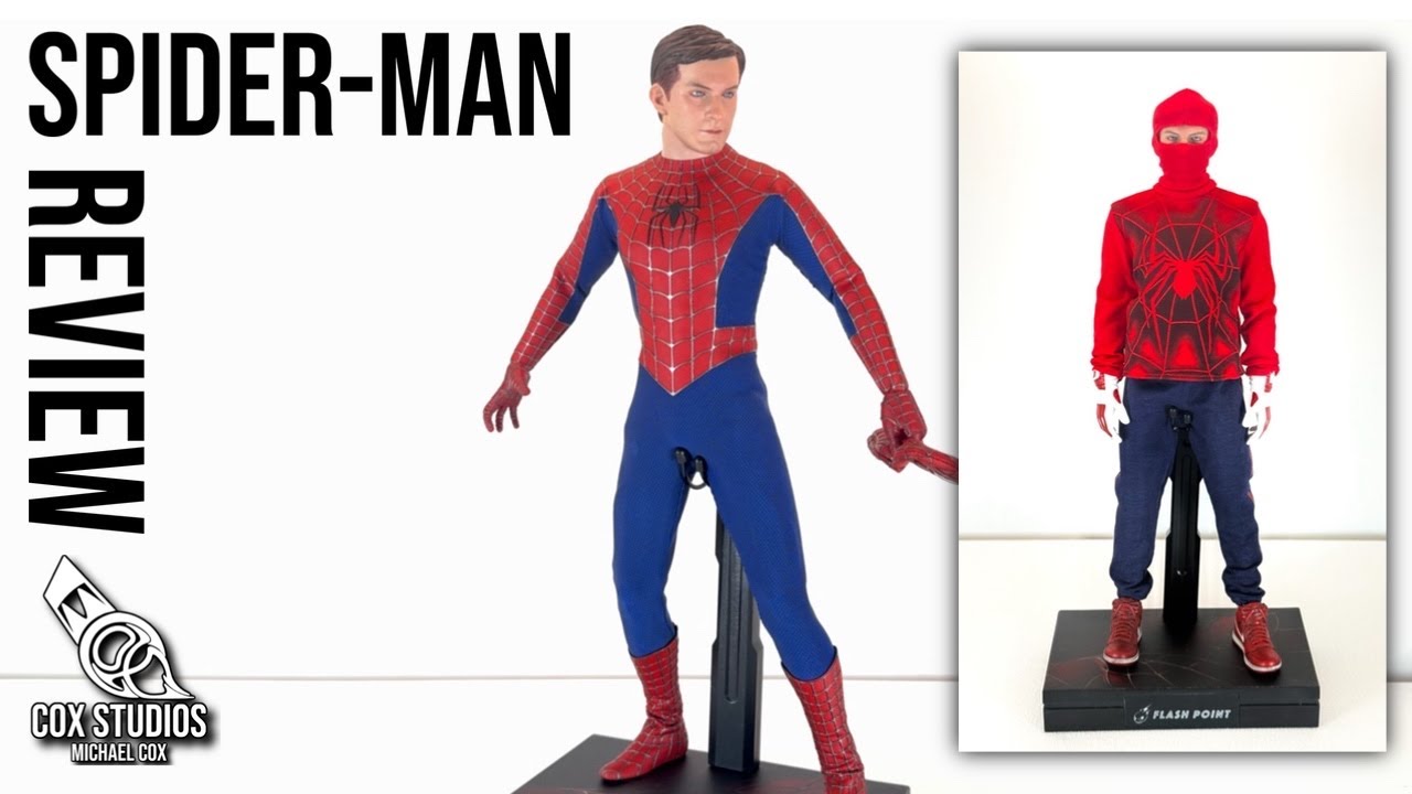 Flashpoint Guarder Aka Tobey Maguire Spider-Man: DELUX Figure REVIEW!