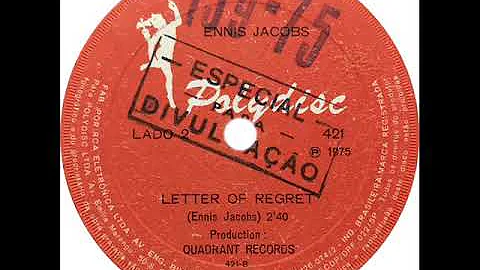 Ennis Jacobs - Letter Of Regret