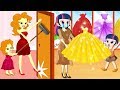 Equestria Girls Kids School cheatting Makeup Contest In Class Animation Collection
