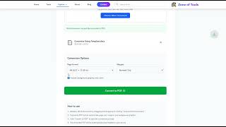 Word to PDF Converter Online Free | Convert DOC & DOCX to PDF Instantly (No Software Needed) screenshot 5
