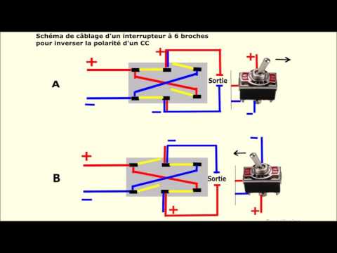 INTERRUPTEUR INVERSEUR 12V