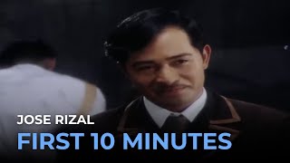 FIRST 10 MINUTES of Jose Rizal (1998) starring Cesar Montano, Joel Torre, Jaime Fabregas