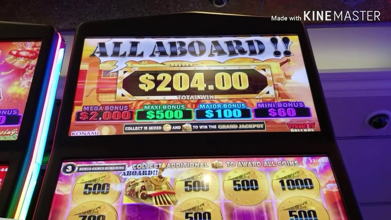 All aboard poker machine