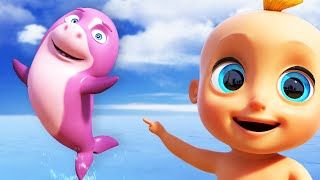 Baby Shark - Nursery Rhymes & Kindergarten Kids Songs | Happy Toddlers Music