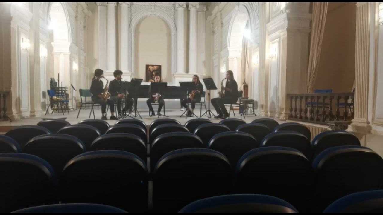 Canonic Suite by Elliot Carter (Mov II) - Quinteto "Melosax" CSMJ