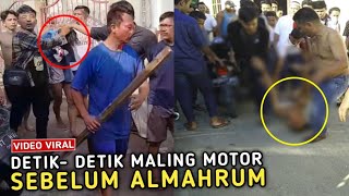 DRAMATIS !! Maling Motor Terkepung Dan Berakhir Mampus