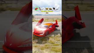 Survival Chances at Increasing Speeds From 1 MPH to 600 MPH #beamngdrive #crashdrive #beamng