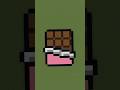 Chocolate 🍫 Pixel Art Speed Build in Minecraft