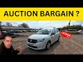 BUYING A CHEAP DACIA SANDERO FROM AUCTION FOR £1000