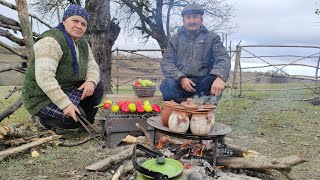 Piti Azərbaycan mətbəxi, Cooking on Nature, Outdoor Cooking