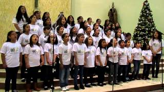 Video thumbnail of "Concierto de Navidad 2013: Saya de Navidad - Coro de Niños - Villancicos"