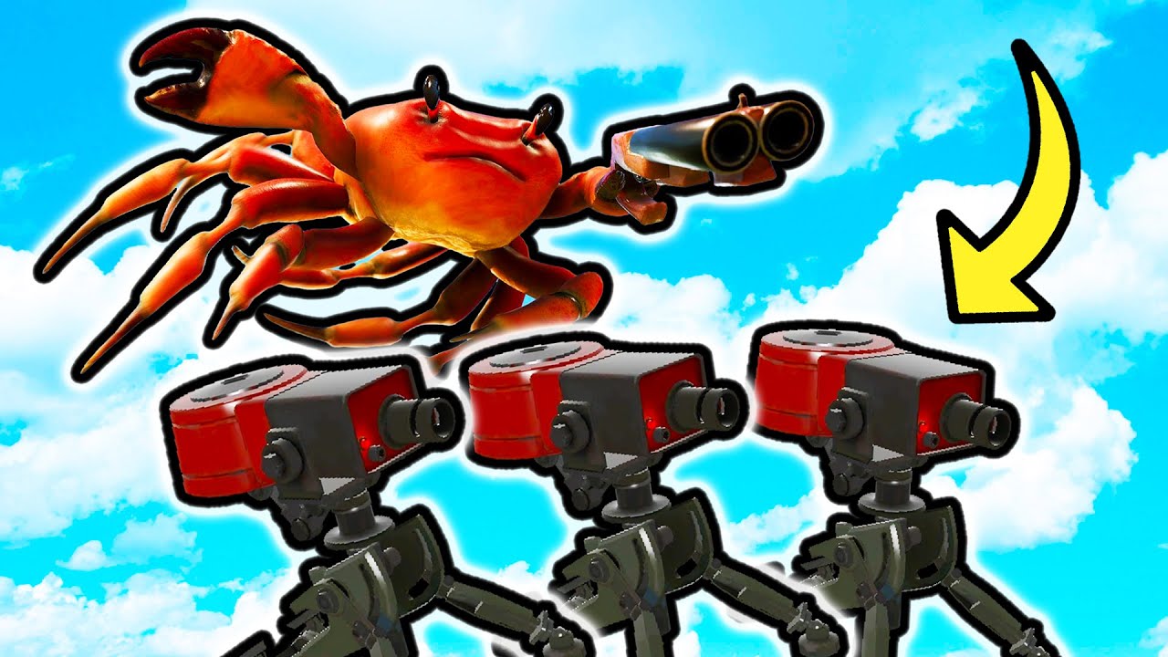 A Turret Build In Crab Champions?!? YouTube