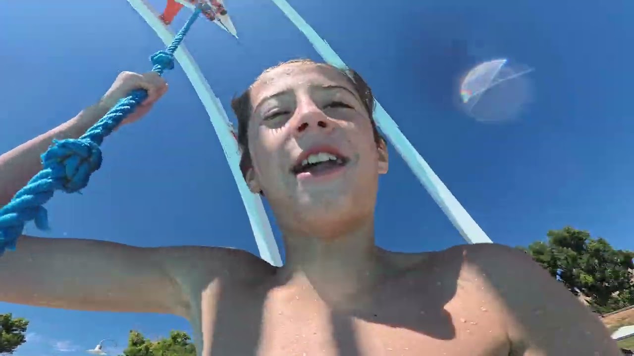 Holden's One Armed Rope Swing Attempt