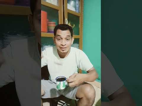 minum kopi Nya #funny #comedy #trending #subscribe