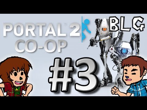Let's Play Portal 2 (Co-op) - Part 3 - Technical Difficulties... - YouTube