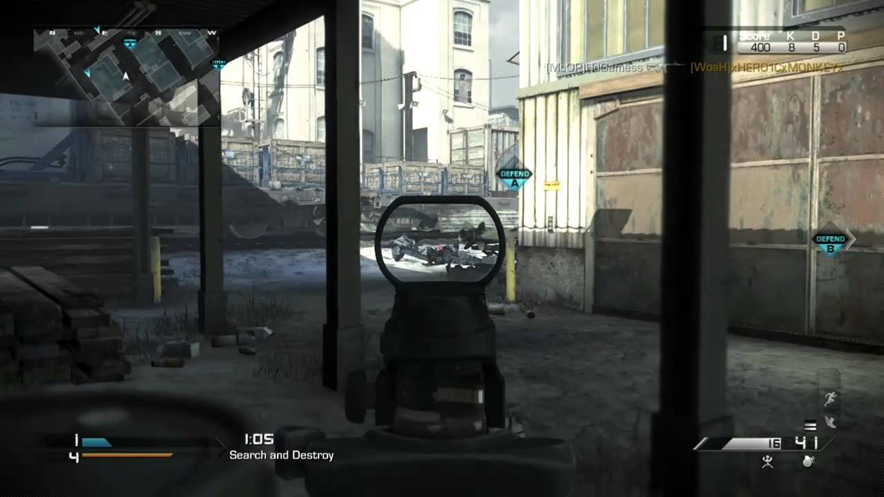 Four people one Guy (GB SnD 4v4)