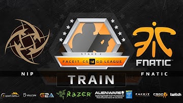 NiP vs Fnatic - Train (FACEIT League 2015 Stage 2 EU)