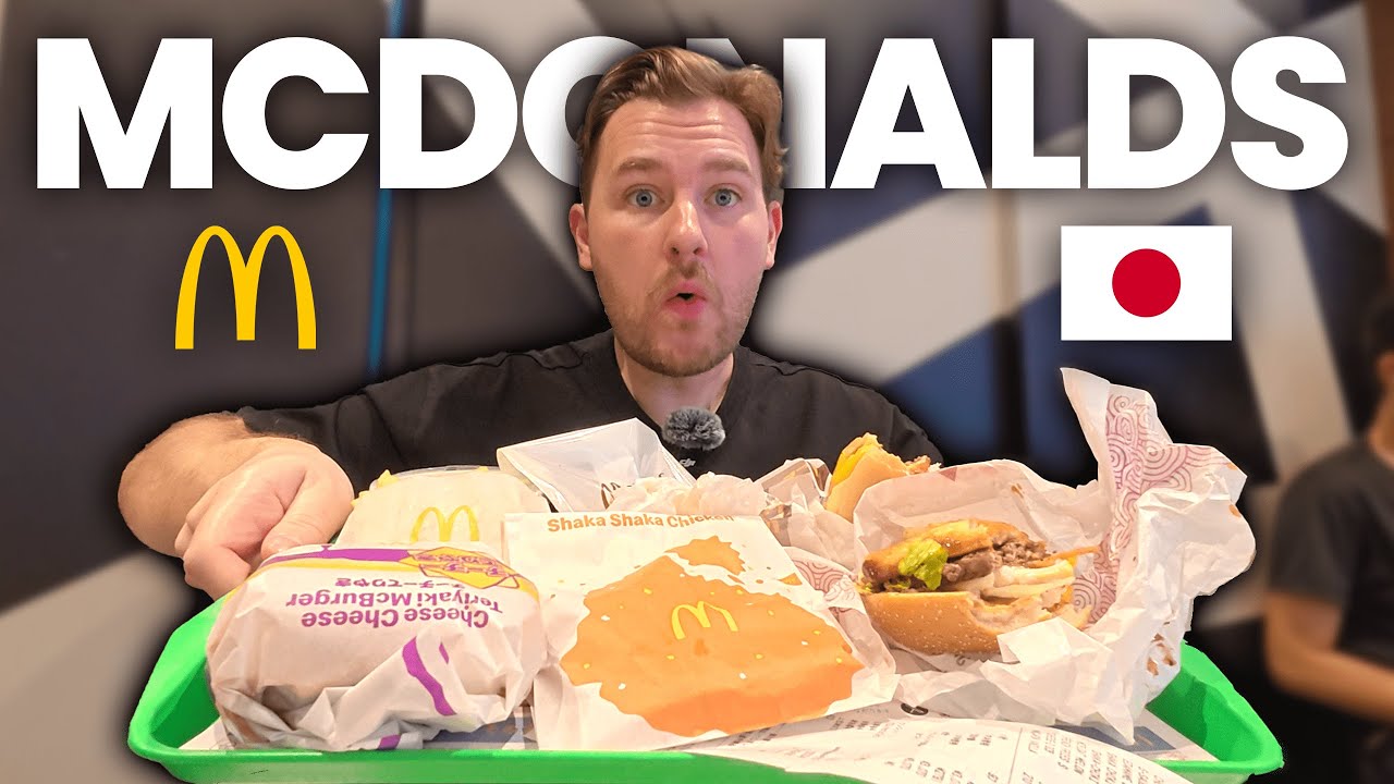 MCDONALDS JAPAN оказался неожиданным 🇯🇵 (специальные пункты меню)