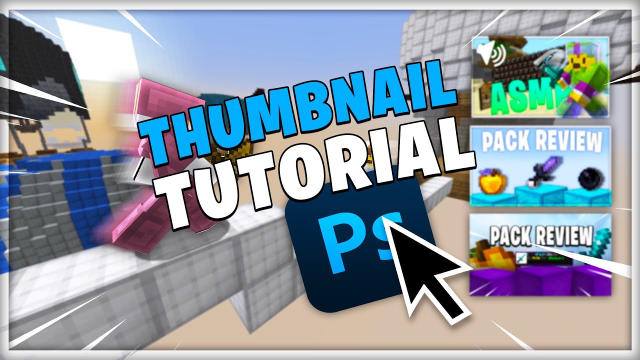 How To Create Minecraft Thumbnail | 2023 [TUTORIAL] - YouTube