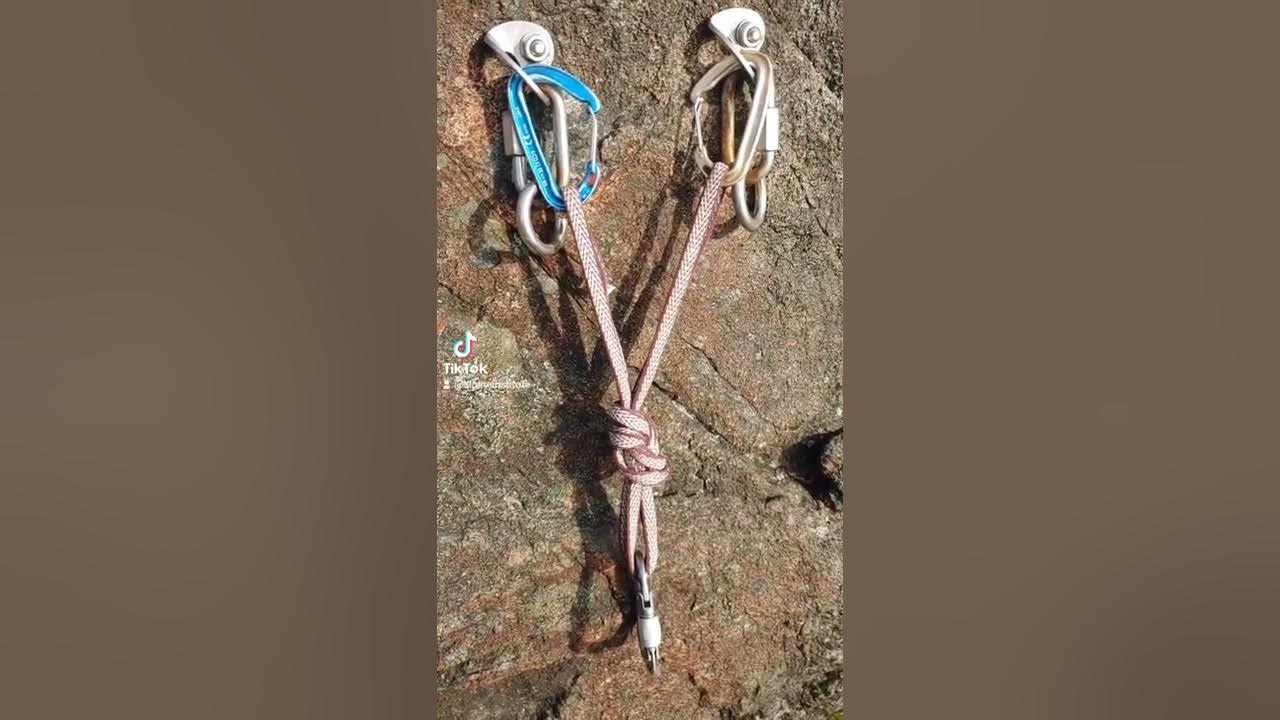 PreEqualized Rock Climbing Anchors YouTube
