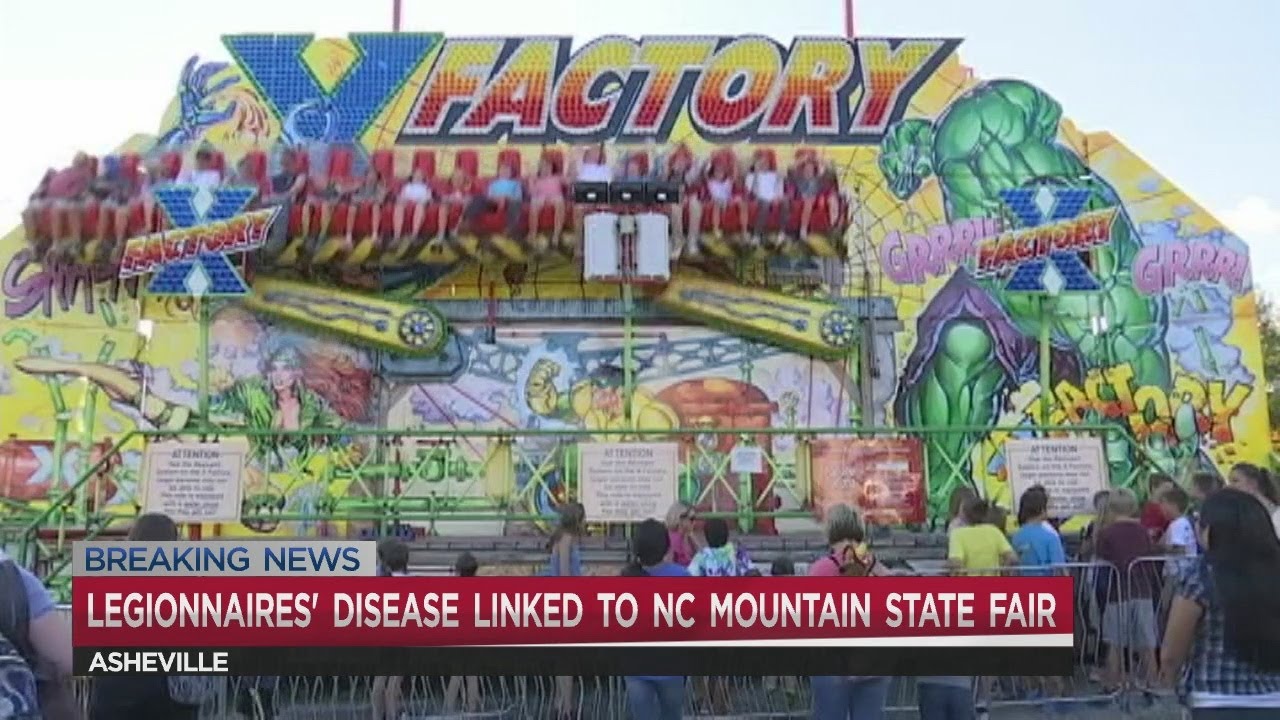 Legionnaires disease linked to NC Mountain State Fair - YouTube