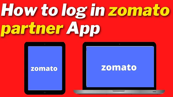 How To Login In Zomato Restaurant Partner Application || Zomato Web Dashboard