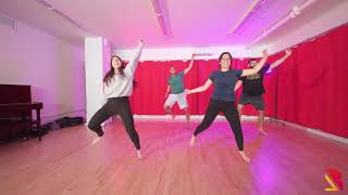Learn Bhangra New York City | Dhol Class with Konark & Angad | Bhangra on Dhol Dance | Group 1